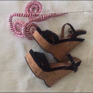 Stylish Black Platforms